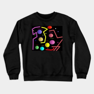 Abstract Crewneck Sweatshirt